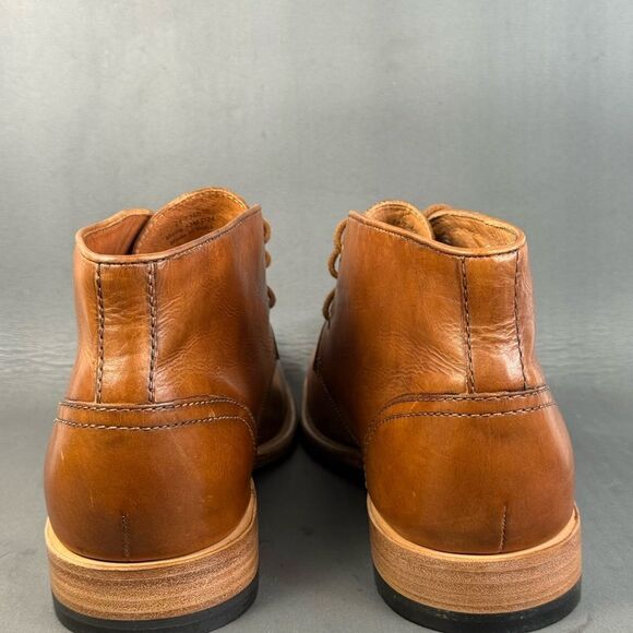 J&M Collection Dudley Chukka Brown Waxed English Suede boot shoes men’s 13 main image 10